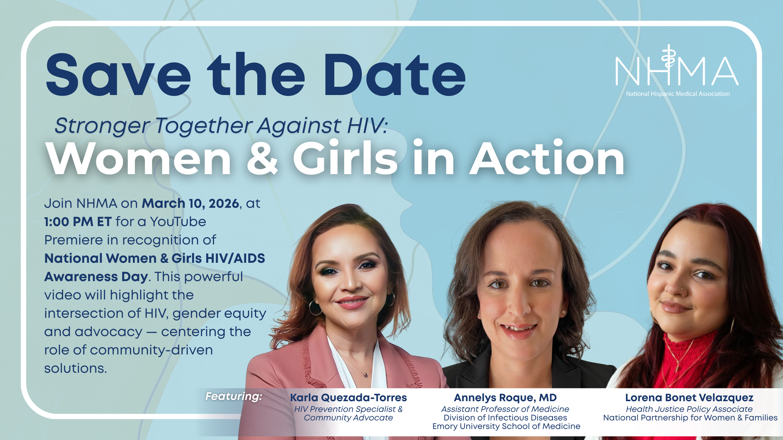 Stronger Together Against HIV - Women & Girls in Action YouTube Premiere