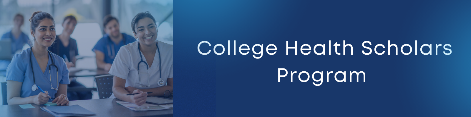 College Health Scholars Program banner image